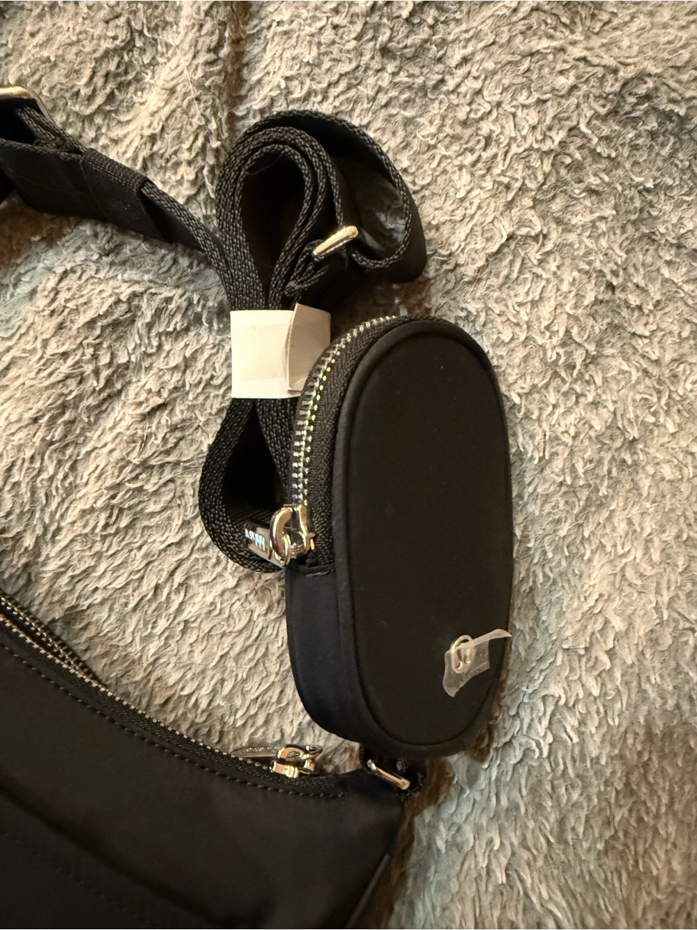 lululemon Black Crossbody Bag with Nano Pouch - Picture 6 of 6